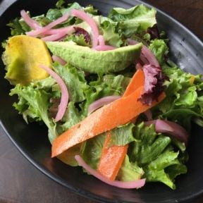 Gluten-free house salad from Water Grill